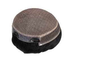 Peluca de cabello humano Miraje 100% para hombres Oupee Base de seda pelucas delanteras de encaje HD de alta densidad peluquín de pelo de Bangladesh frontal de encaje transparente - Product Image 2