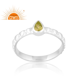 Elegent Design 925 Sterling Silver Natural <b>Peridot</b> Gemstone <b>Ring</b> Custom Design Jewelry For Women Gift For Her - Product Image 1
