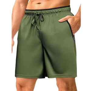 Pantalones cortos de algodón cómodos para hombres Estilo transpirable personalizado para verano Casual y ropa de gimnasio - Product Image 4