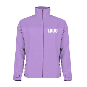 แจ็คเก็ตกันลมผ้านุ่มปรับแต่งได้น้ำหนักเบาปกตั้งระบายอากาศสไตล์สตรีทไฮสตรีทสำหรับฤดูใบไม้ผลิผลิตจากประเทศปากีสถาน - Product Image 5