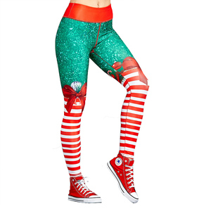 Best Design Women's Spandex Yoga Workout Pants Solid Style Highest Waist <b>Legging</b> with Customized Logos Gym Fitness For Adults - Product Image 2