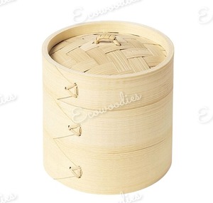 Người Dùng Thân Thiện Với Truyền Thống Tre Hấp Giỏ Với Nắp Đa Năng Trung Quốc Phong Cách Đồ Nấu Nướng Cho <span class=keywords><strong>Dim</strong></span> <span class=keywords><strong>Sum</strong></span> Hấp - Product Image 4