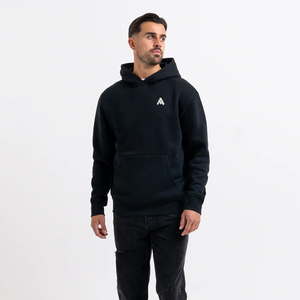 Sweat à capuche tendance et chaud, 430 g/m², 100 % coton lavé, broderie de rue, sweat à capuche surdimensionné pour homme - Product Image 2