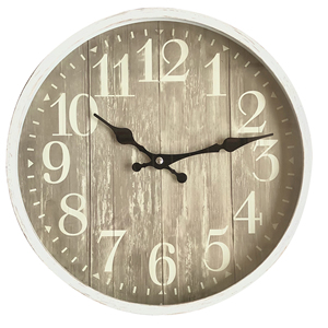 Orologio da parete effetto legno 30 cm. (Electro DH 93.337) - Product Image 1