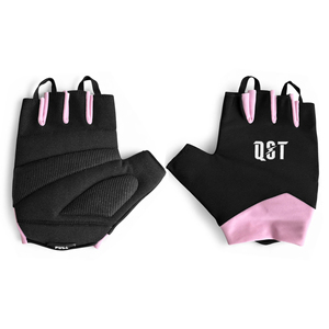 Gants de gymnastique unisexe en cuir rose camouflage Haltérophilie Fitness Poignet Logo personnalisé Gants de dynamophilie sans doigts - Product Image 4