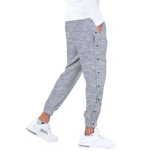 Custom Loose Fit Sport <b>Trousers</b> For <b>Men</b> With Button Side Pockets Training Jogger Pants And <b>Elastic</b> Cuffs Comfortable Sweatpants - Product Image 3