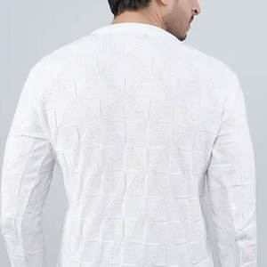 Pulls pour hommes de longueur régulière imprimés au design unique Pulls pour la saison d'hiver Pulls pour hommes en polyester - Product Image 4