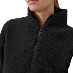 เสื้อฮู้ดผู้หญิงแบบสวมหัว ป้องกันรอยยับ แฟชั่น ทันสมัย ทรงโอเวอร์ไซส์ ไม่เป็นขุย ปักโลโก้ตามสั่ง - Product Image 5