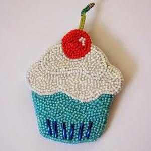 Broche de Gorro de Santa Claus con Cuentas, Perlas y Barba con Flecos, Accesorio Festivo de Navidad para Solapa, para Ropa, Regalos - Product Image 6