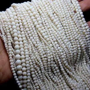 Perles de forme ronde lisse de pierres précieuses naturelles d'opale australienne pour la fabrication de bijoux 16 ''pouces - Product Image 5