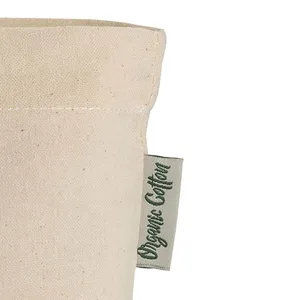 Borsa Promozionale in Cotone Biologico con Soffietto e Design Ecologico - Product Image 3