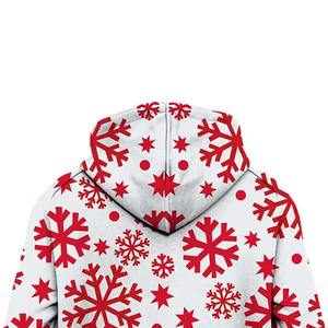 Sweat à capuche pour homme de Noël, confortable et tendance, 100% polyester, Noël avec logo personnalisé, faible MOQ - Product Image 2