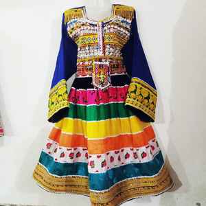 Vestido Kuchi afgano de manga larga con bordado de encaje ecológico de alta calidad para mujer, nuevo diseño, MOQ bajo - Product Image 5