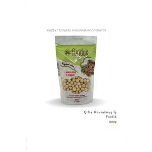 Nueva cosecha de granos de avellana tostados dobles, snack crujiente fresco (500GR) - Product Image 1