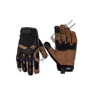 Gants de sécurité en cuir durables sur mesure vente en gros directe d'usine gants de mécanicien tactique équipement confortable haute performance - Product Image 1