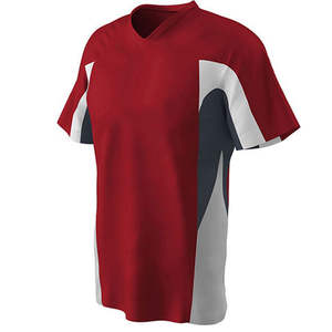 Camiseta de Béisbol Personalizada 100% Poliéster Impresión por Transferencia de Calor Transpirable de Secado Rápido Todas las Tallas Disponibles para Adultos Nombre del Equipo - Product Image 2