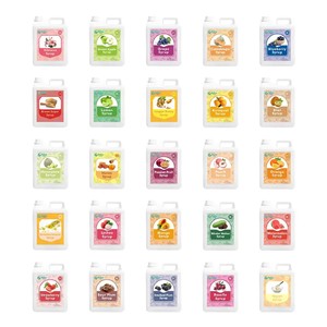 Sirop de fruits audacieux et acidulé sous forme liquide Compagnon direct d'usine pour sorbet emballé dans une bouteille pour ingrédients de thé à bulles - Product Image 3