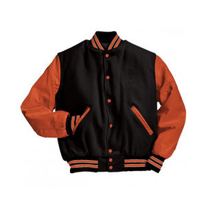 Chaqueta Bomber Varsity de Lana de Invierno, Estilo Universitario, Deportiva, Cortavientos, con Bordado Personalizado para Hombre - Product Image 5