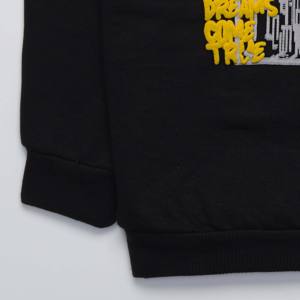 Vente en gros Nouvel arrivage de pulls décontractés en coton mélangé avec logo en relief pour hommes, sweat à capuche brodé, impression 3D, hiver - Product Image 2
