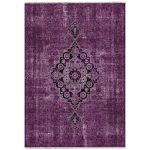 <b>Rug</b> Weavers RW7017 Nomad <b>Lilac</b> Tribal Washable <b>Rug</b> Dropshipping Wholesale Washable Chenille 10 Sizes - Product Image 2