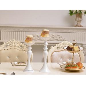 Portavelas de pilar de Metal chapado en oro clásico para Navidad para fiesta de boda y cena con velas Decoración de mesa - Product Image 5