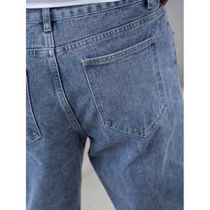 กางเกงยีนส์ทรงหลวมสำหรับผู้ชายมีสไตล์ใส่สบายๆใส่ได้ทุกวัน - Product Image 2