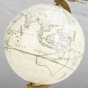 Base de Globo Terráqueo con Modelo de Avión Antiguo, Base de Pilar Negra, Centro de Mesa Decorativo, Accesorios de Lujo para Mesa de Globo, Decoración de Sala de Estar - Product Image 4