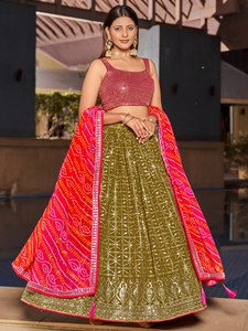 Salwar Kameez de Chinnon de Alta Calidad, Nuevo, con Colores Increíbles y Modernos, con Lentejuelas y Bordados Zari, Tradicional para Mujer, de Secado Rápido, para Fiestas - Product Image 6