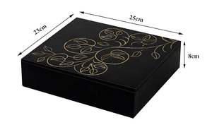 Caja de Joyería de Madera con Diseño Étnico Personalizado, Hecha a Mano y Ecológica, Acabado Pulido Suave, Decoración de Alta Gama para el Hogar a Bajo Costo - Product Image 2