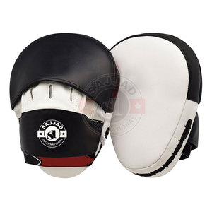 Custom Made Durable Curved Pu Leather Kick <b>Focus</b> <b>Pad</b> - Product Image 1