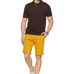 Polo d'été 96% coton pour hommes 3XL à manches courtes, décontracté, business, mode, logo brodé, motif 3D, sortie d'usine directe - Product Image 3