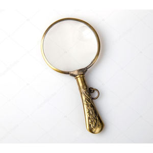 Loupe en métal faite à la main avec poignée antidérapante rose Idéal pour une utilisation à la main Conception simple pour une visualisation facile - Product Image 4