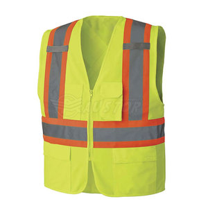 2025 Chaleco DE TRABAJO reflectante Ropa de construcción Ropa DE SEGURIDAD Chaleco de trabajo de alta visibilidad - Product Image 1
