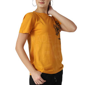 เสื้อยืดสำหรับผู้หญิงเสื้อยืดพิมพ์ลายโลโก้ของคุณเอง - Product Image 3