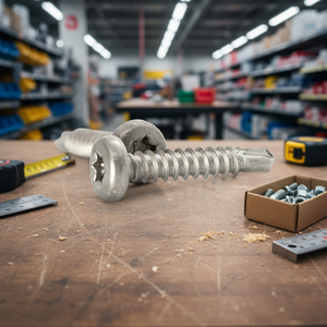 Vis autoforeuses à tête bombée en acier inoxydable (304/316/410) métriques, finition naturelle, haute résistance, résistantes à la corrosion - Product Image 1