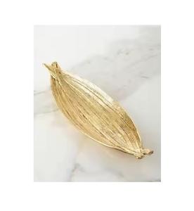 Cuenco de hoja plateada, caramelos de Chocolate, plato para servir frutas, bandeja de hojas decorativa de aluminio y cuencos, decoración de eventos de inauguración de la casa - Product Image 3