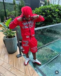 Custom Summer <b>Tracksuit</b> Streetwear Embroidery Sweatshirt Windbreaker Nylon Pants Shorts Set Men Sweatsuit - Product Image 1