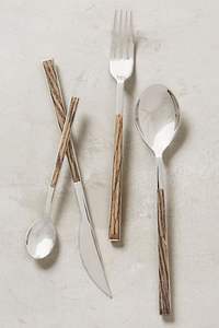 Hotel Wedding Flatware Stainless Steel Cutlery Black Cutlery Silverware Metal Spoon Set Knife Spoon and Fork Set Cutlery Set - Product Image 5