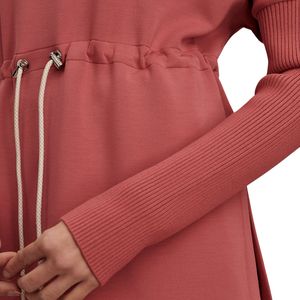 Sweatshirts pour femmes amincissants à la taille, épaules tombantes, taille cintrée, sweat-shirt surdimensionné élégant, couleurs unies, vêtements d'hiver pour femmes - Product Image 5