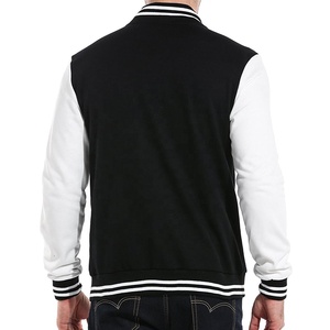 Precio al por mayor hombres Varsity chaquetas Letterman chaquetas transpirable verano parka personalizado béisbol Letterman Varsity Bomber chaqueta - Product Image 6