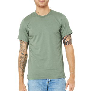 เสื้อยืดคอกลมแบบยูนิเซ็กซ์ เสื้อยืดแขนสั้นเรียบง่ายสำหรับผู้ชาย - Product Image 1