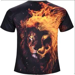 Men's 100% Cotton Gym T-<b>Shirt</b> Oversized Eco-Friendly Quick Dry Anti-Pilling Breathable Sporty Knitted Sports Apparel Hot Selling - Product Image 3