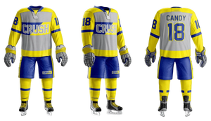 Wholesale New Style Breathable Quick Dry Sublimation Printed Ice Hockey Uniform Custom Made OEM Service 100% Polyester Sports - Product Image 6