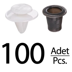 กอล์ฟ 3 ทรานสปอร์เตอร์ สโกด้า ฟาเบีย เปอโยต์ ทริมคลิปส์ - 100 ชิ้น - Product Image 1