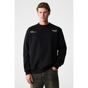 GRIMELANGE ALARIC <b>Men's</b> Round Neck Front Printed Regular Fit <b>Sweatshirt</b> - Product Image 5
