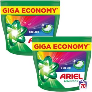 Cápsulas de Lavado de Ropa Ariel PODS Todo en Uno para Ropa de Color - 140 Unidades - Product Image 4