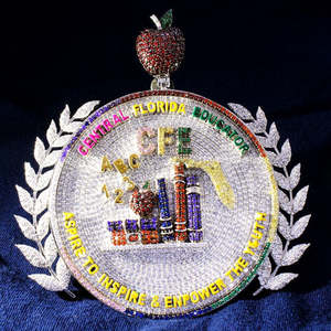 สร้อยคอฮิปฮอปชุบทองสีเหลือง14K จี้เพชร VVS ได้รับการรับรองจากแล็บแบรนด์หรู - Product Image 2