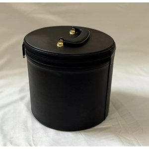 Haute qualité personnalisé noir maçonnique Fez étui Imitation cuir noir broderie artisanat couture couture tout neuf - Product Image 2