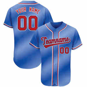 Jersey de béisbol personalizado para hombre al por mayor ropa deportiva transpirable de alta calidad nuevo diseño precio barato - Product Image 1