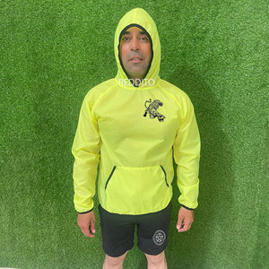 Wholesale Winter Fashionable High Street Unisex Thermal 2-Piece Workout Fleece Joggers Shorts Hoodie <b>Set</b> Plus Size Breathable - Product Image 1